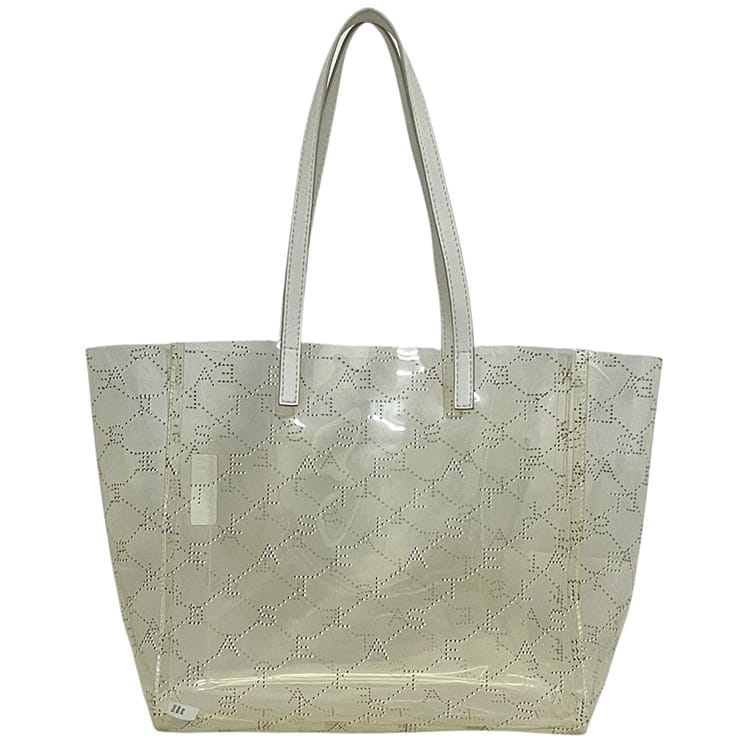 【送料無料】 ステラマッカートニー トートバッグ ec-19933 クリア ホワイト 541618 ビニールトート ビ..