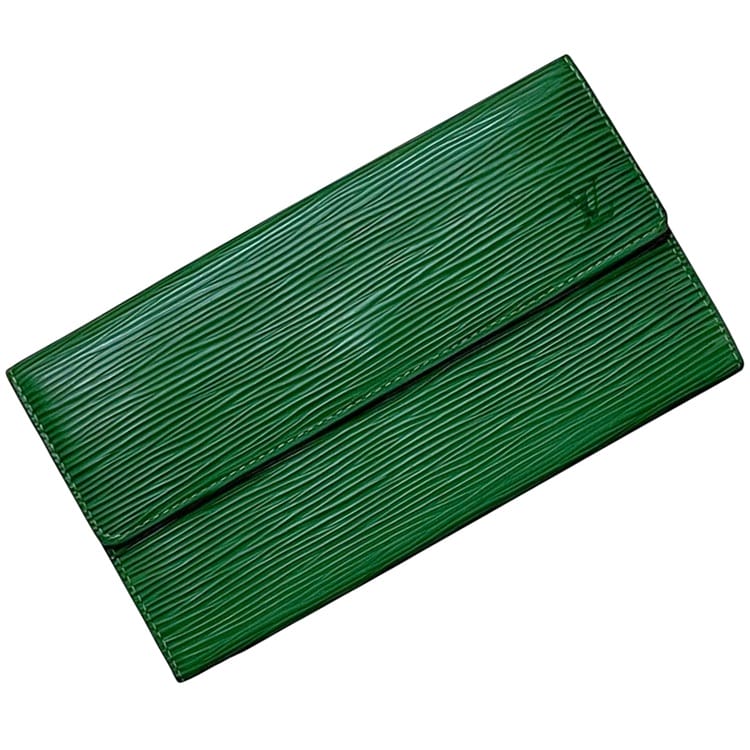 楽天市場】ルイヴィトン エピ グリーン 二つ折りの通販