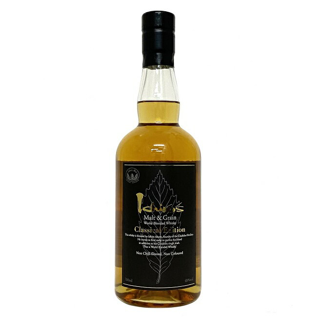 【送料無料】 イチローズモルト クラシカル エディション モルト グレーン ウイスキー 未開封 未開栓 内容量 700ml アルコール度数 48％ Ichiro's Molt&Grain Classical Edition 人気 モルトウイスキー ブレンデッド アルコール お酒 酒 クリアボトル プレゼント ギフト