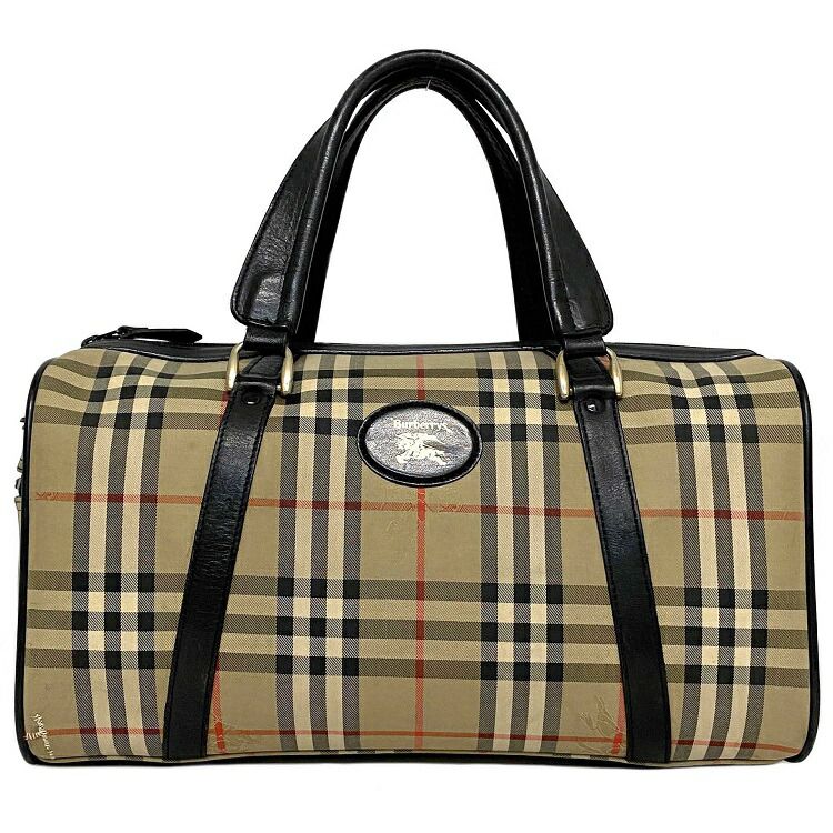 商品名 ボストンバッグ ブランド名 バーバリー / BURBERRY 商品ランク Bランク 素材 キャンバス レザー サイズ (約)w:39cm×h:21cm×d:17cm カラー ベージュ ブラック チェック ヴィンテージチェック 仕様 ファスナーポケット×1 付属品 なし 詳細説明 角やフチにスレ、表面の所々にシミ汚れ、全体的に色褪せ感、ハンドルなどのレザー部分に傷、金具部分に傷や色落ち、正面左下角付近に自己修理跡有、使用感はありますがまだまだお使いいただけます。 コメント ヴィンテージチェック×レザーがお洒落なボストンバッグ。マチあり大容量の収納力なので、出張や小旅行など荷物を持ち運ぶのに最適なお品物です。 商品番号 ec-14057 no.2310849 220519