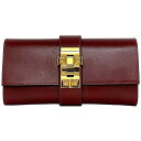 エルメス クラッチバッグ レッド メドール 美品 パーティー バッグ レザー ボックスカーフ 中古 □O 刻印 HERMES スタッズ フラップ ハンドバッグ ...