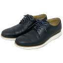 コールハーン シューズ ec-22168 ネイビー C12467 美品 26.5cm レザー 中古 COLE HAAN 靴 ビジネスシューズ 紐 メンズ 男性 アパレル 紺色 革 シンプル お洒落 仕事 通勤 通学 ビジネス ブランドシューズ 小物 エレガント 高級感 上品 ブランド 本物 鑑定済み(4)