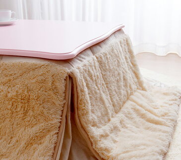 【最大400円OFFクーポン配布中】猫脚こたつ テーブル こたつ布団セット 約120×75かわいい 長方形 おしゃれ 折れ脚 省スペース 掛布団 こたつセット リビング テーブル〔B〕送料無料 アンティーク 姫系 ホワイト ピンク コタツ