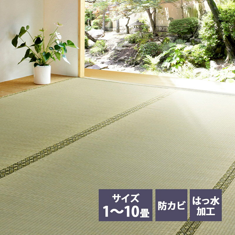 い草ラグ カーペット ラグ ござ い草ラグ 畳み上敷き 1畳 2畳 3畳 4.5畳 6畳 8畳 10畳 江戸間 団地間 36間 61間 本間 上敷 カバー ゴザ 備前 びぜん 送料無料