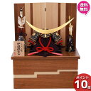 えっ!?【ポイント超増量&お得クーポン】 伊達政宗 武将 五月人形 コンパクト 五月飾り 兜飾り初節句 端午の節句 節句人形辰広作 兜1/4号収納箱飾り 6L2...