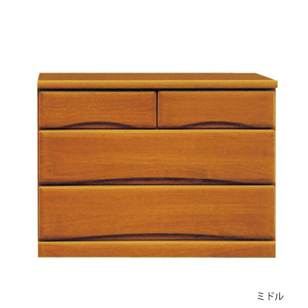 チェスト タンス クローゼットチェスト完成品 75cm幅3段 奥行55cm「ワークス4」 国産 送料無料 開梱設置 一部欠品中