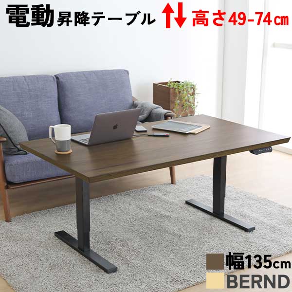 えっ!?【ポイント増量&お得クーポン】 電動昇降テーブル ボタン操作 安全装置付 【玄関渡し】 メモリ機..