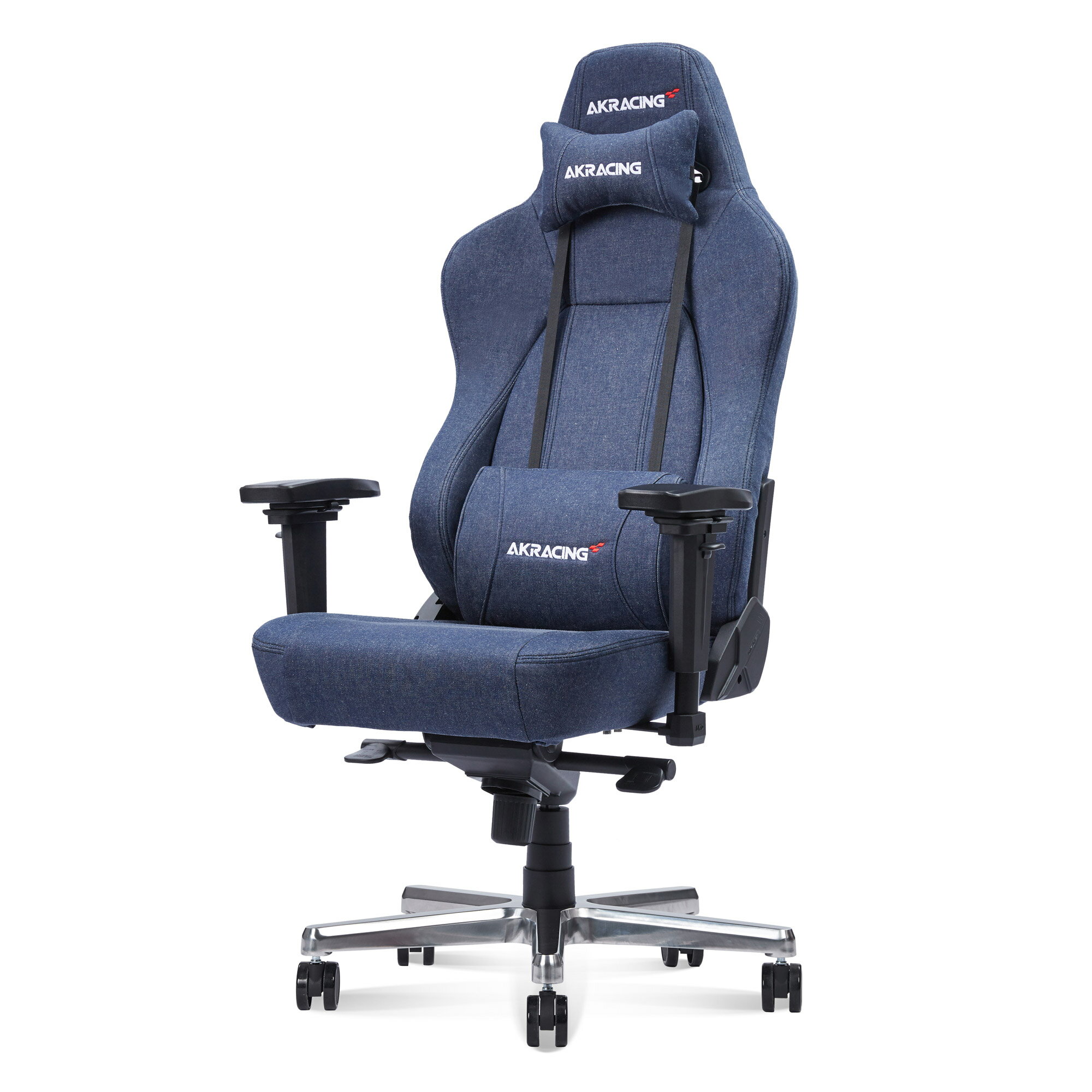 えっ!?【7/11までポイント増量&クーポン】 えっ!?【6/22～ポイント増量&クーポン】 ゲーミングチェア AKRacing オフィスチェア 岡山県産デニム コラボ レーシングチェア テレワーク アームレスト ヘッドレスト ランバーサポート オフィスチェア 玄関渡し 送料無料