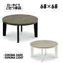 【5月1日限定!11%OFFクーポン】 こたつ 70cm フラットヒーター おしゃれ 円形 コタツ 炬燵 1人暮し 家具調こたつ リビングテーブル ローテーブル...