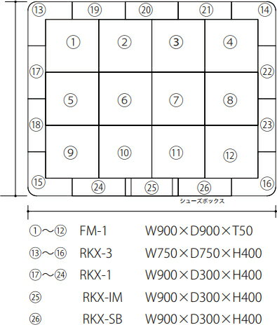 【キッズコーナーセット】 ラクサスEXシリーズ 6畳タイプ RS-6002 キッズコーナー キッズスペース 遊び場 ベビー マット フロアマット