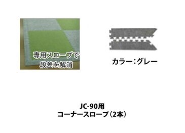 【 ジョイントマット フロアマット 大判 ジョイントマット 大判 ベビー マット 赤ちゃん フロアーマット 大判 日本製 子ども マット 大判 マット 】 ジョイントマット　防炎シリーズ　 90cm角（JC-90）用コーナースロープ（2本入り）