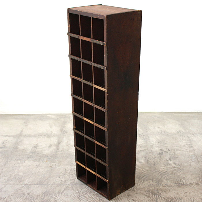 【中古】アンティーク ウッドシェルフ | 木箱 ボックス 箱 収納 収納ボックス ヴィンテージ ビンテージ..