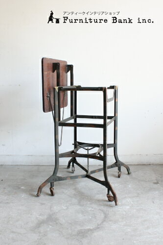 【中古】アンティーク タイプライターテーブル | テーブル 机 デスク 作業机 折りたたみ ヴィンテージ ..