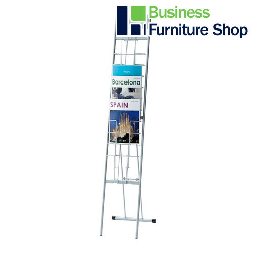 パンフレットスタンド DP-W110S 1列10段(オフィス 事務所)