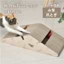 爪とぎ 猫 山型 1個 2個 動物病院の先生がお勧め ダンボール おすすめ かわいい 段ボール 頑丈 ガリガリ ねこ つめとぎ ペット用品 お得な2個セット 単...