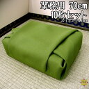 風呂敷 むす美 【一越無地-抹茶(70cm)ふろしき10枚セット 】 70cm 業務用 ポリエステル100% ふろしき 風呂敷専門店 無地 定番 快気祝 出産内祝 お中元 父の日 茶道具 名入 家紋入 落慶法要記念品 神具 仏具 納骨 骨壷 分骨 手元供養 ペット葬式 葬儀用品 安い 洗濯