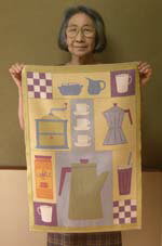 コーヒータイム（48cm×70cm）