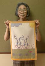 うさぎ（35cm×50cm）