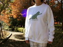 【在庫限り】 トレーナー 【唐草猫-白】 Mサイズ和柄 メンズ レディース ユニセックス 唐草模様 文様 紋様 和風 敬老 裏起毛 プレゼント おしゃれ かっこ...
