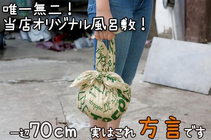 楽天ふろしきや父の日 ふろしきやオリジナル 風呂敷 【アルベトレッペ】 70cm 綿100％シャンタン カジュアル ふろしき 風呂敷専門店 エコロジー 快気祝 出産内祝 引出物 結婚内祝 年賀 お歳暮 風呂敷バック 地域活性化