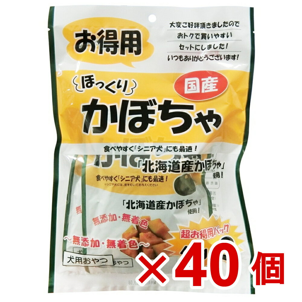 【ケース販売】ほっくりかぼちゃお得用　45g×3P×40個