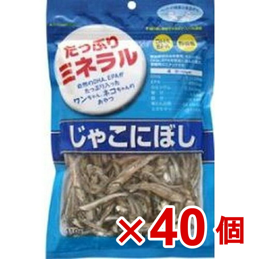 【ケース販売】たっぷりミネラルじゃこにぼし　110g×40個