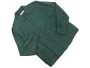 nano universe ナノユニバース スナップボタン ロングスリーブ シャツ sizeS/緑 ■◇ ☆ feb2 メンズ【USED】【中古】【古着】【ブラ...