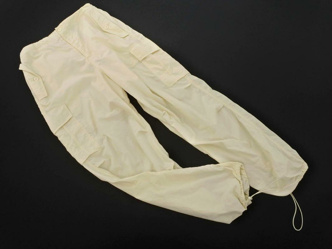 Discoat ディスコート ナイロン カーゴ パンツ sizeF/オフホワイト ■■ ☆ fgb8 レディース【USED】【中古】【古着】【ブランド古着買取・...