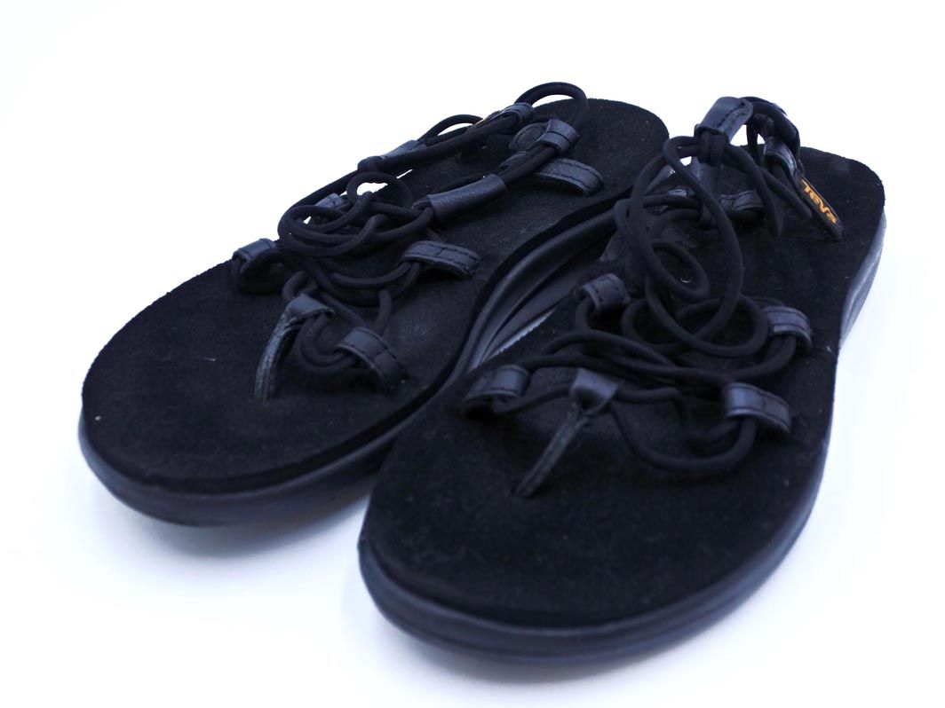 Teva テバ ボヤ インフィニティ スポーツ サンダル size6(23cm)/黒 ■◆ ☆ dhb6 レディース【USED】【中古】【古着】【ブランド古着買取 販売ABJ】