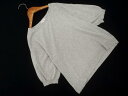 ネコポスOK MACKINTOSH PHILOSOPHY マッキントッシュフィロソフィー ワイド幅 ニット カットソー size38/グレー ■◆ ☆ fgc5 レディース【USED】【中古】【古着】【ブランド古着買取・販売ABJ】