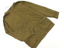 BEAMS ビームス キルティング ジップアップ パーカー カーキ ◇■ ☆ fab0 メンズ【USED】【中古】【古着】【ブランド古着買取・販売ABJ】