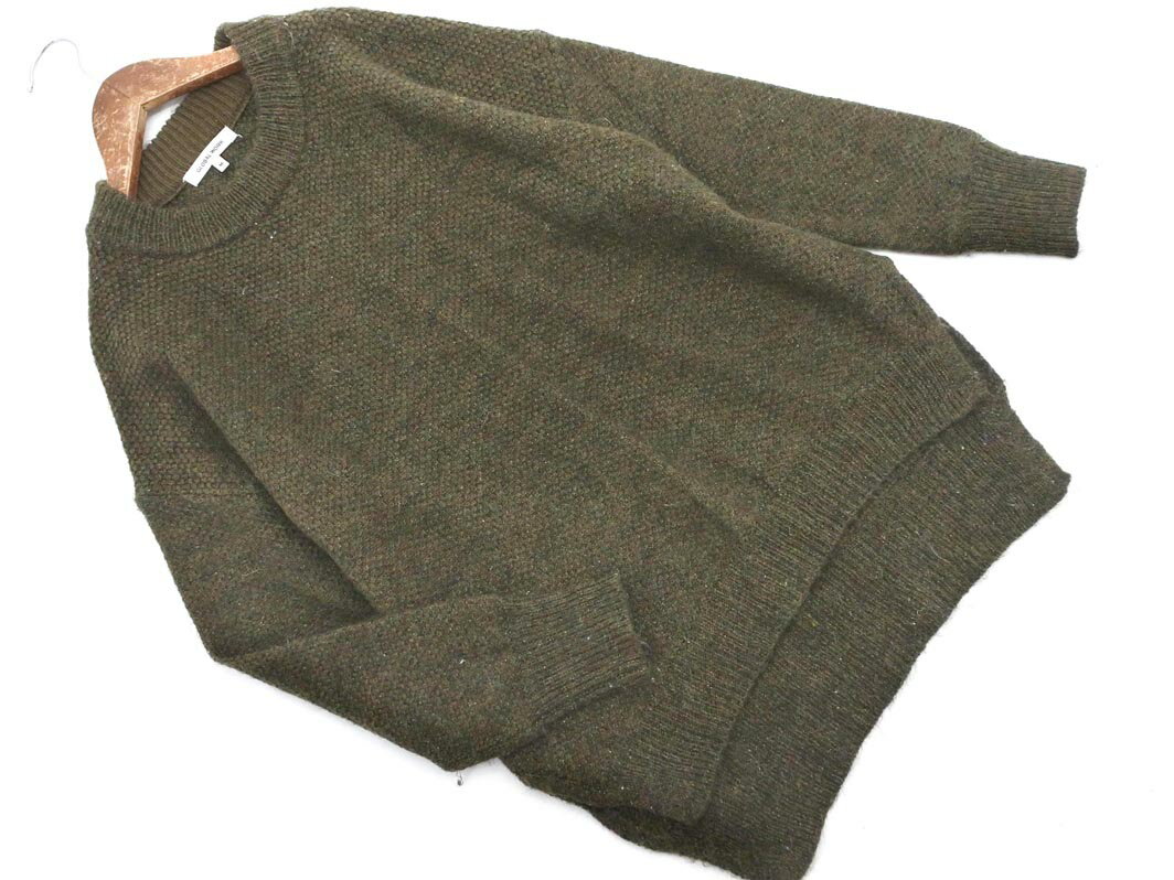 GLOBAL WORK グローバルワーク ニット セーター sizeM/緑 ◇■ ☆ fab0 レディース【USED】【中古】【古着】【ブランド古着買取・販売ABJ】