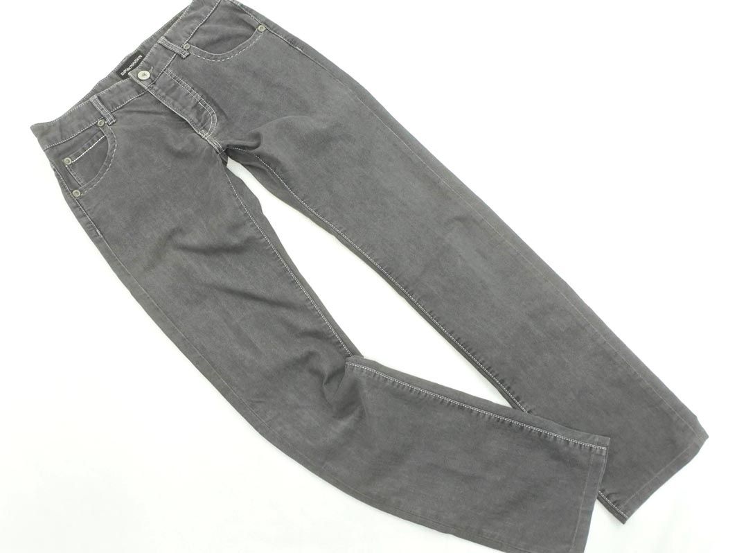 EMPORIO ARMANI エンポリオアルマーニ JOHNNY Slim Fit ボタンフライ デニムパンツ size29/グレー ■■ ☆ eda2 メンズ【USED】【中古】【古着】【ブランド古着買取・販売ABJ】