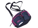 Coleman コールマン ユニセックス ショルダー バッグ 紺xピンク ■■ ☆ fbb3 メンズ【USED】【中古】【古着】【ブランド古着買取・販売ABJ】