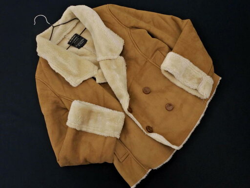 w closet ダブルクローゼット フェイクムートン ジャケット sizeF/茶 ◇■ ☆ fbc0 レディース【USED】【中古】【古着】【ブランド古着買取・販売ABJ】 w closet ダブルクローゼット フェイクムートン ジャケット sizeF/茶 ◇■ ☆ fbc0 レディース【USED】【中古】【古着】【ブランド古着買取・販売ABJ】