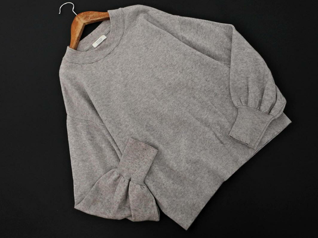 LOWRYS FARM ローリーズファーム ニット セーター sizeF/グレー ◇■ ☆ fjc7 レディース【USED】【中古】..