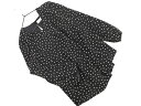 J.PRESS ジェイプレス ドット ブラウス シャツ sizeM/黒 ■◇ ☆ fab4 レディース【USED】【中古】【古着】【ブランド古着買取・販売ABJ】(4)