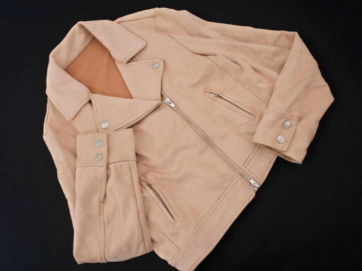 allamanda アラマンダ スウェード調 ダブル ライダース ジャケット size38/ピンク ◇■ ☆ eib1 レディース【USED】【中古】【古着】【ブランド古着買取・販売ABJ】 allamanda アラマンダ スウェード調 ダブル ライダース ジャケット size38/ピンク ◇■ ☆ eib1 レディース【USED】【中古】【古着】【ブランド古着買取・販売ABJ】
