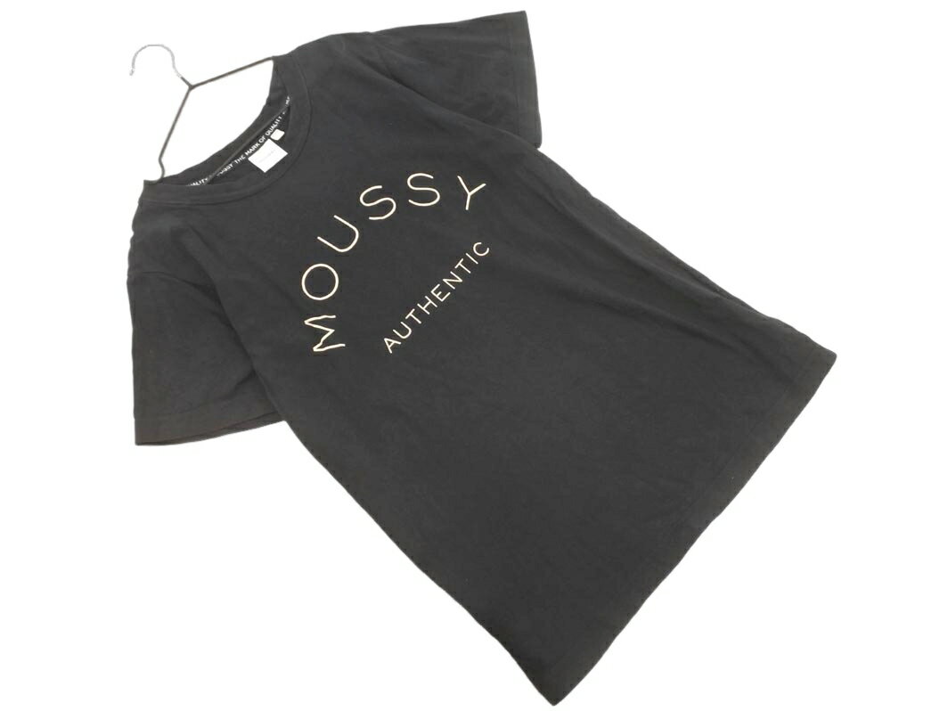 MOUSSY マウジー ロゴ プリント Tシャ