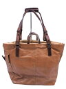 ni plus ni moins REI ニプリュスニモワンレイ 本革 レザー 2WAY トート バッグ キャメル ■■ ☆ fbc0 レディース【USED】【...