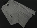 Abercrombie & Fitch アバクロンビー＆フィッチ カシミヤ100% Vネック ワンポイント ニット セーター sizeM/グレー ◇■ ☆ ecb3 メンズ【USED】【中古】【古着】【ブランド古着買取・販売ABJ】