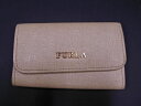 ネコポスOK FURLA フルラ 6連 キーケース ベージュ ■■ ☆ dlb9 レディース【USED】【中古】【古着】【ブランド古着買取・販売ABJ】