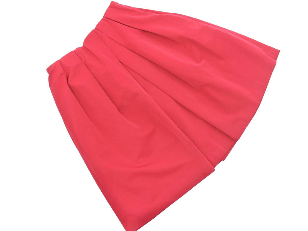 NOLLEY'S ノーリーズ タック フレア スカート size36/ローズ ■■ ☆ fka4 レディース【USED】【中古】【古着】【ブランド古着買取・販売ABJ】