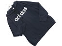 adidas アディダス ロゴ プリント プルオーバー パーカー 黒 ◇■ ☆ fca3 レディース【USED】【中古】【古着】【ブランド古着買取・販売ABJ】(4)