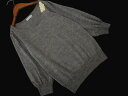 ネコポスOK anatelier アナトリエ カシミヤ混 ウール混 フラワーモチーフ ニット セーター size38/グレー ◇■ ☆ fib6 レディース【USED】【中古】【古着】【ブランド古着買取・販売ABJ】|詳細画像