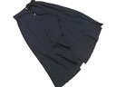 E Hyphen World gallery イーハイフンワールドギャラリー 巻き ラップ スカート sizeF/濃紺 ■◇ ☆ fba5 レディース【USED...