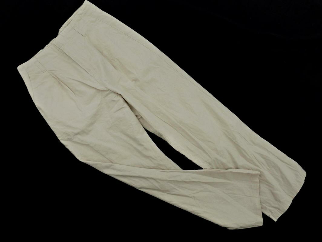 ローリーズファーム 綿麻 テーパード パンツ sizeL/ベージュ ■◇ ☆ ela4 レディース【USED】【中古】【古着】【ブランド古着買取・販売ABJ】