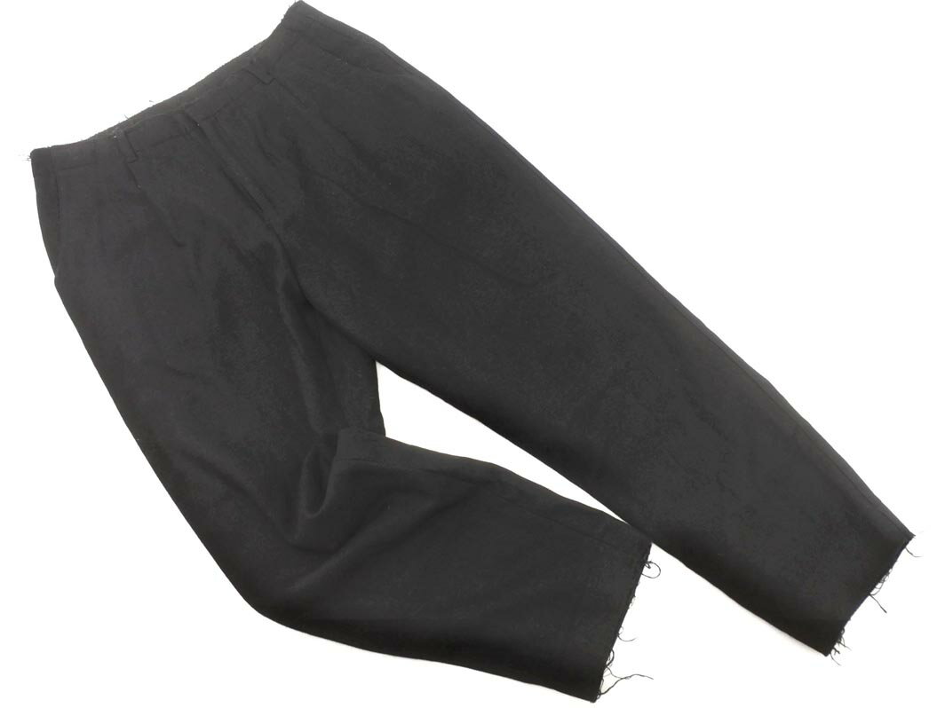 HARE ハレ ウール混 タック テーパード パンツ sizeM/黒 ◇■ ☆ gaa8 メンズ【USED】【中古】【古着】【ブランド古着買取・販売ABJ】...