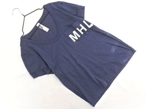 ネコポスOK MARGARET HOWELL マーガレットハウエル ロゴ ポケット Tシャツ size2/紺 ■◆ ☆ fda4 レディース【USED】【中古】【古着】【ブランド古着買取・販売ABJ】 ネコポスOK MARGARET HOWELL マーガレットハウエル ロゴ ポケット Tシャツ size2/紺 ■◆ ☆ fda4 レディース【USED】【中古】【古着】【ブランド古着買取・販売ABJ】