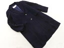 NATURAL BEAUTY BASIC ナチュラルビューティーベーシック ウール混 チェスター コート sizeM/濃紺 ◆■ ☆ eka5 レディース【USED】【中古】【古着】【ブランド古着買取・販売ABJ】(4)
